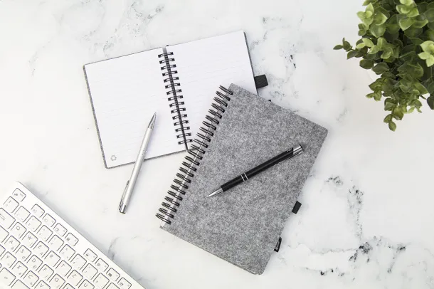 Felbook A5 RPET notebook Grey
