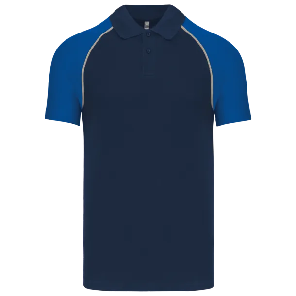 BASEBALL Polo majica kratkih rukava, 200 g/m2 - Kariban Mornarsko plava Kraljevski plava