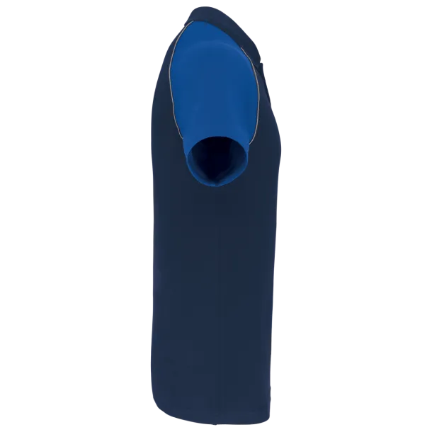 BASEBALL SHORT-SLEEVED POLO SHIRT - Kariban Navy Royal blue