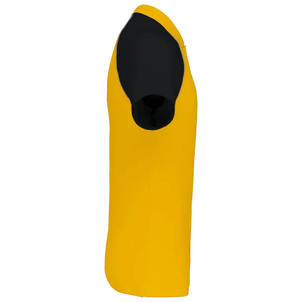 BASEBALL Polo majica kratkih rukava - Kariban Žuta Crna