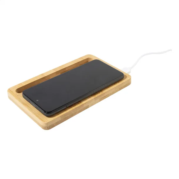 Flabo wireless charger organizer Natural
