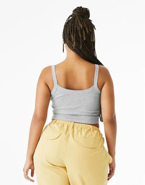  Women's Micro Rib Spaghetti Strap Tank - Bella+Canvas