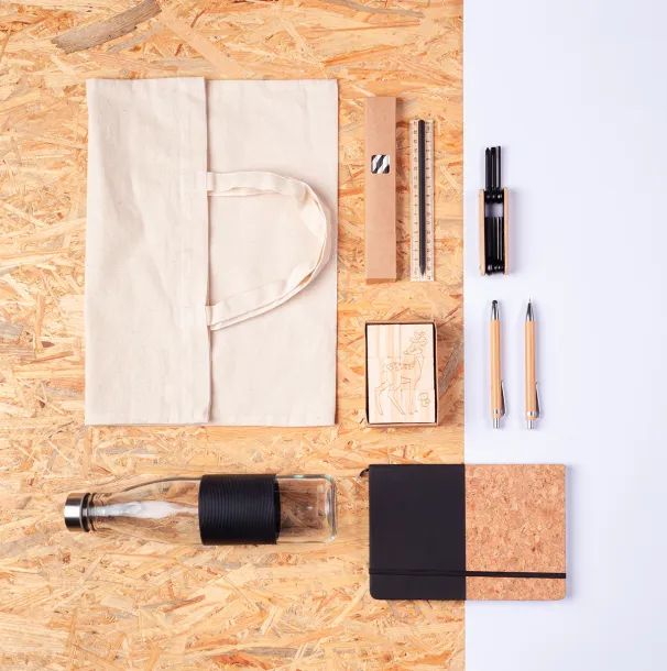 AVEIRO SET set of touch pen and mechanical pencil Brown