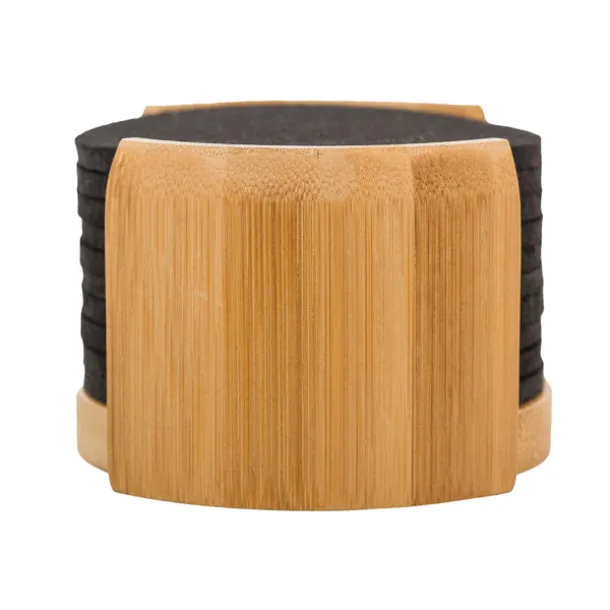 MAZZO RPET RPET felt coaster set Black