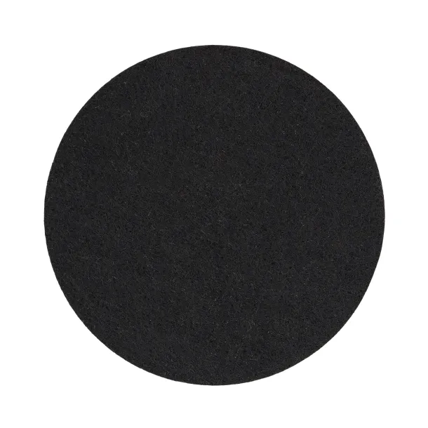 MAZZO RPET RPET felt coaster set Black