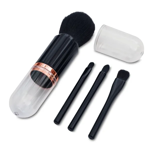 BELLA make-up brushes travel set Black