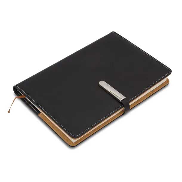 LA MORA lined notebook Black