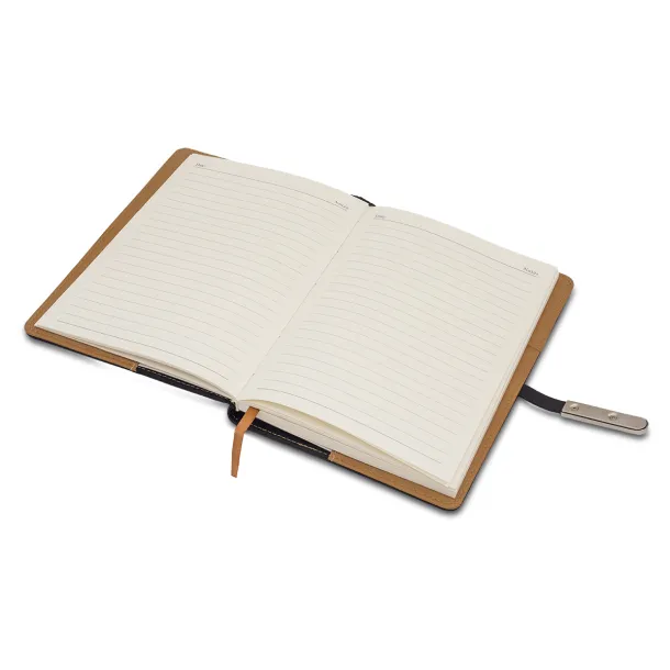 LA MORA notes s crtama, cca A5 Crna