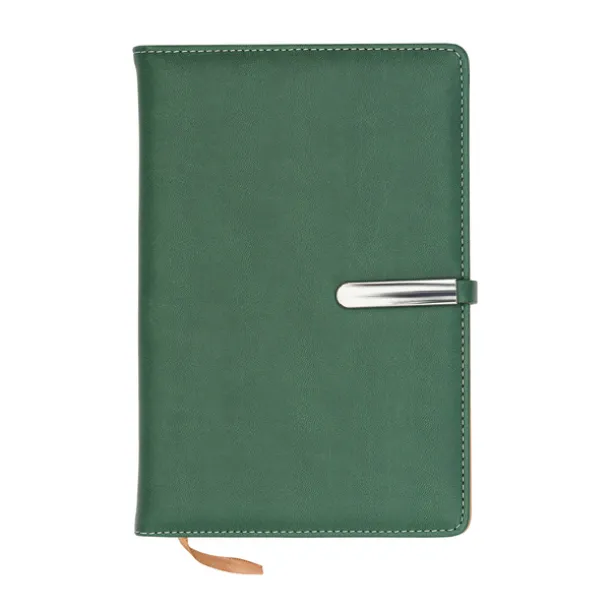 LA MORA lined notebook Green