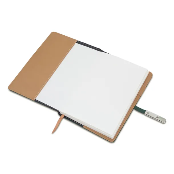 LA MORA notes s crtama, cca A5 Zelena