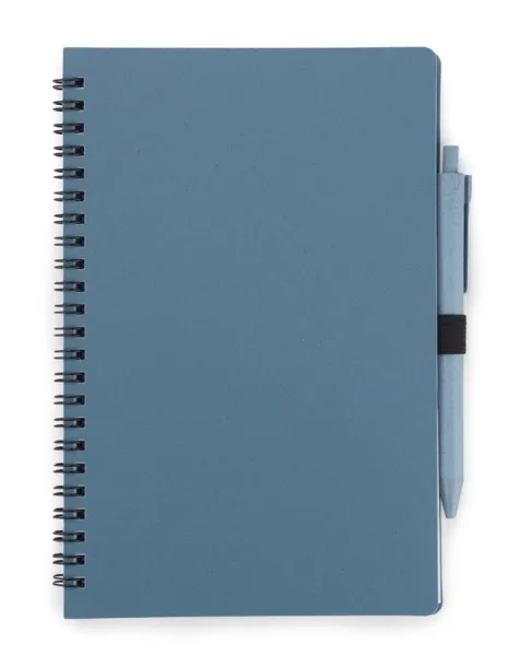 TRESA Notebook with pen  A5 Nebaski plava
