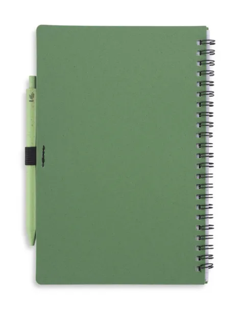 TRESA notes A5 s kemijskom olovkom Zelena