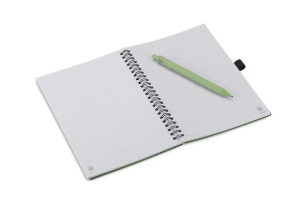TRESA notes A5 s kemijskom olovkom Zelena