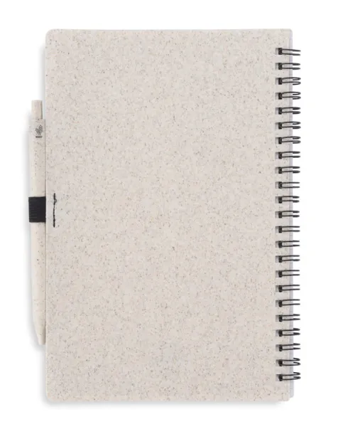 TRESA Notebook with pen  A5 Prirodna