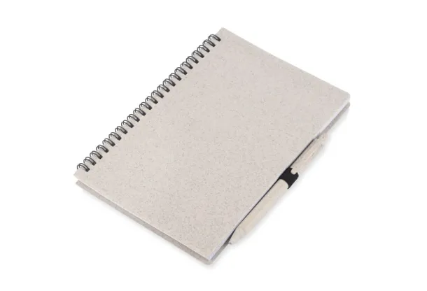 TRESA Notebook with pen  A5 Prirodna