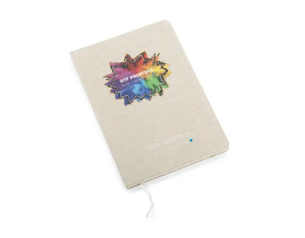 BIVELLO Recycled cotton notebook  A5 Prirodna