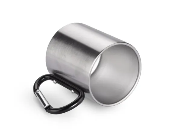 CAMPIC Mug with carabiner  200 ml BLACK