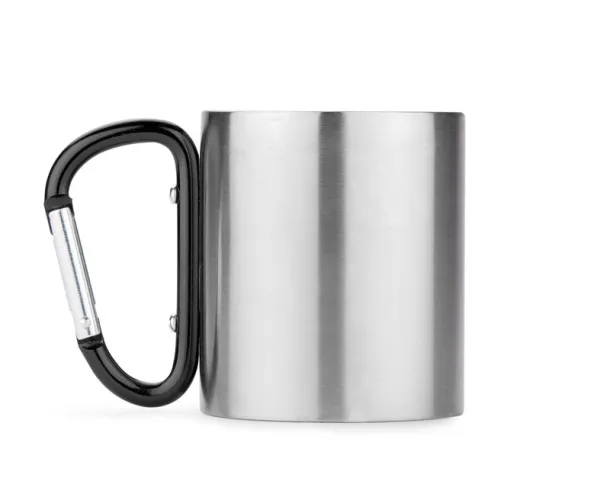 CAMPIC Mug with carabiner  200 ml BLACK