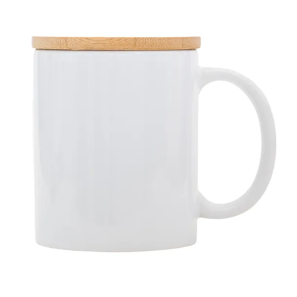 LUND ceramic mug White