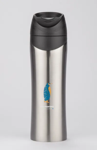 MIKE termo šalica, 450 ml srebrny