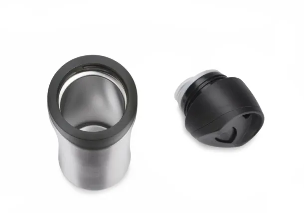 MIKE Thermal mug 450 ml srebrny