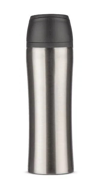 MIKE Thermal mug 450 ml Srebrna
