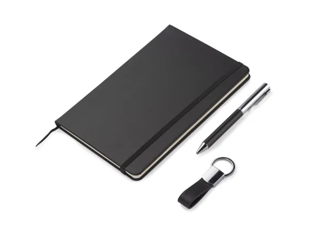 PROBIZ Notebook with pen and key ring set