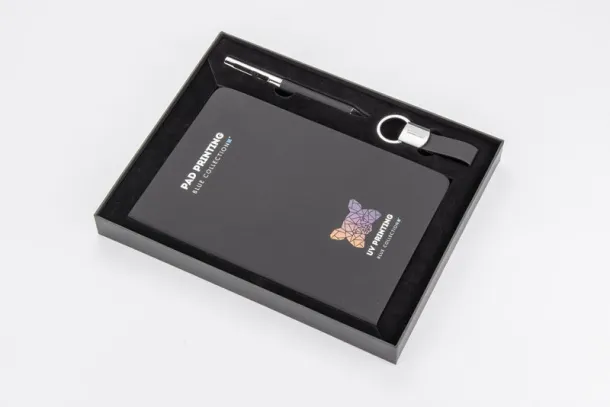 PROBIZ Notebook with pen and key ring set
