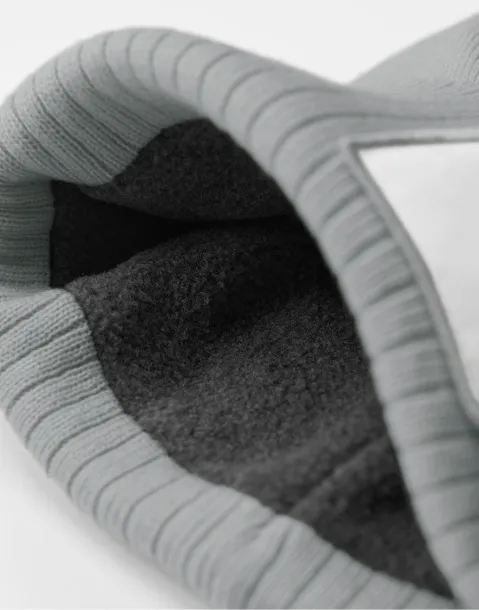  Appliqué Patch Pom Beanie - Beechfield