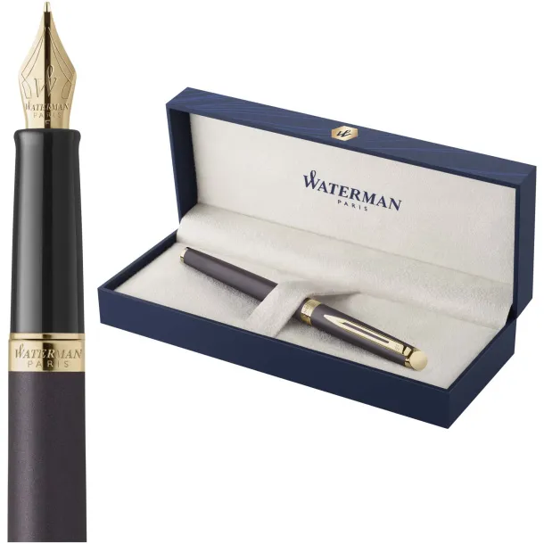 Waterman Hemisphere Fountian Pen M - Waterman Crna