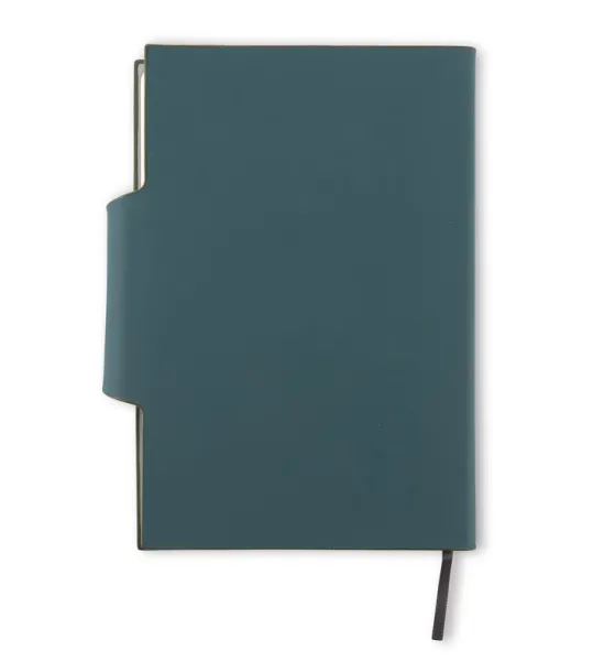 MISI notes A6 zielony butelkowy