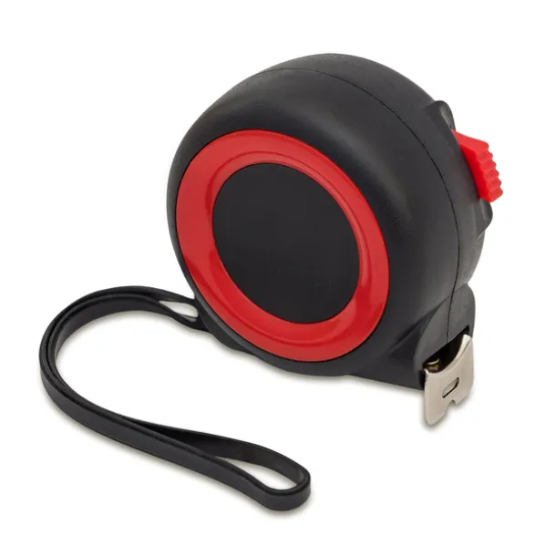 PROJECT tape measure 5 m Red