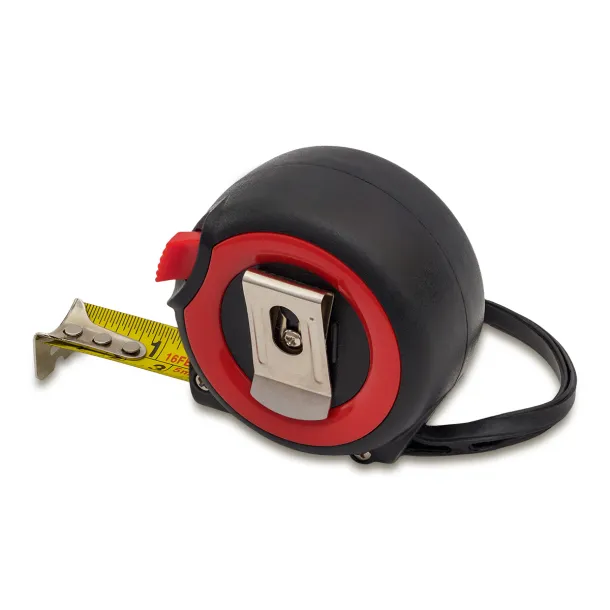 PROJECT tape measure 5 m Red