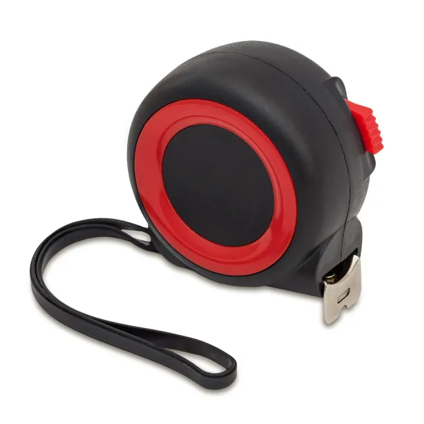 PROJECT tape measure 5 m Red