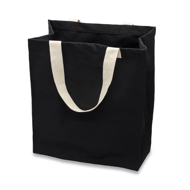 LISBURN cotton bag grey Black