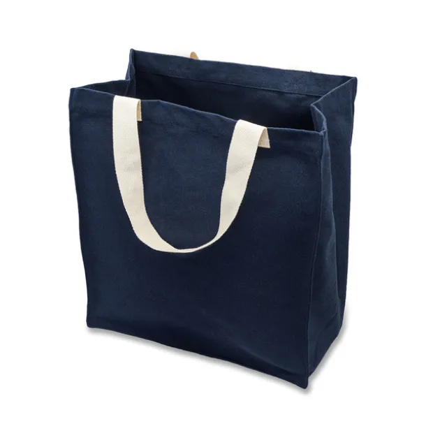 LISBURN cotton bag grey Dark Blue