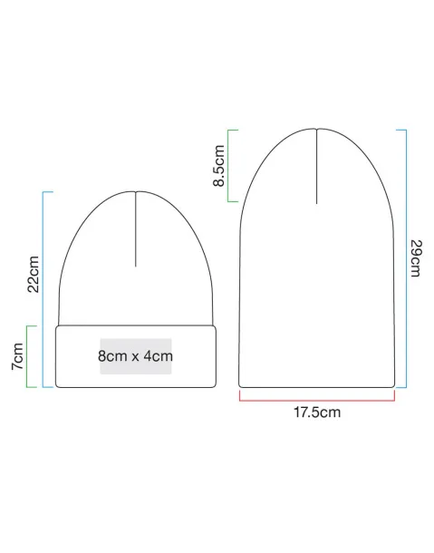  Fino pletena kapa od organskog pamuka - Beechfield