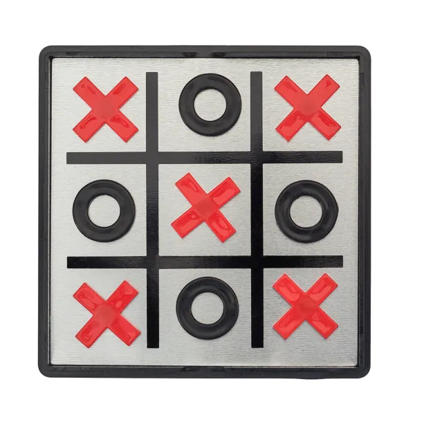 MAGTIC magnetic game of noughts and crosses Black