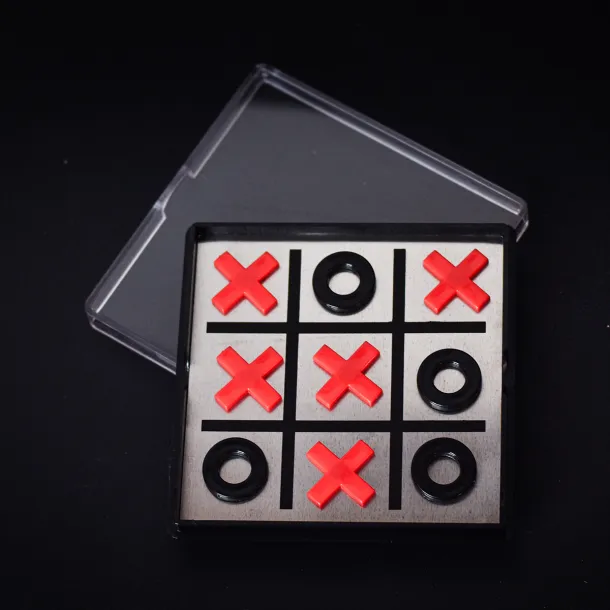 MAGTIC magnetic game of noughts and crosses Black