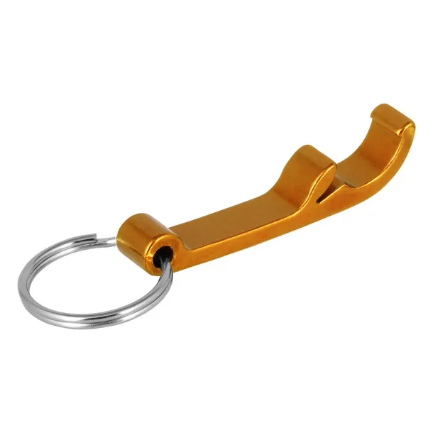 BARISTA key holder - bottle opener Orange