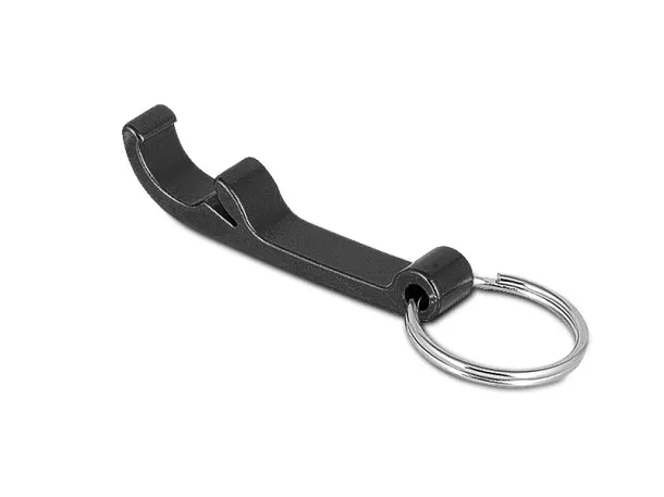 BARISTA key holder - bottle opener Black