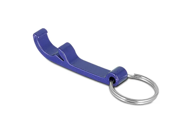 BARISTA key holder - bottle opener Blue