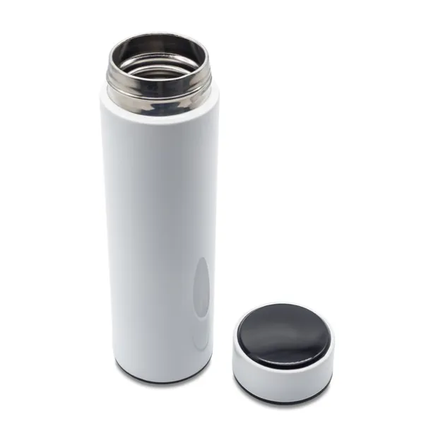 FALCO vakuum boca s termometrom, 420 ml Bijela