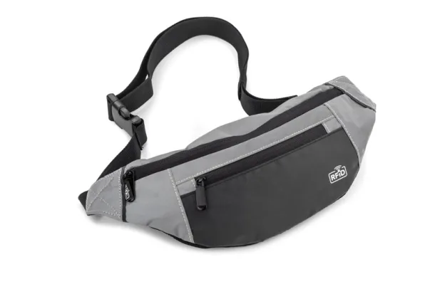 MARTE rPET Hip bag - Fruit of the Loom Vintage Collection Siva