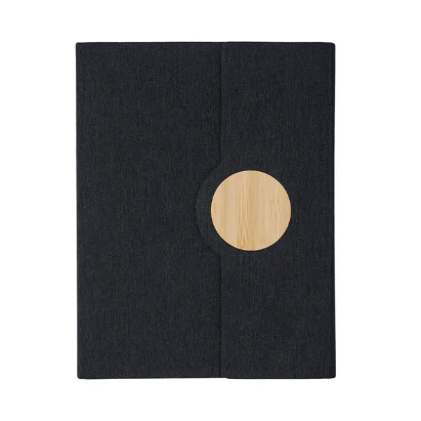 NESTOR notebook A5 made from RPET Black