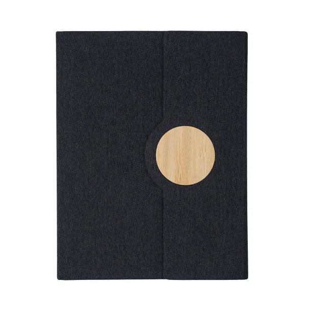 NESTOR notebook A5 made from RPET Black