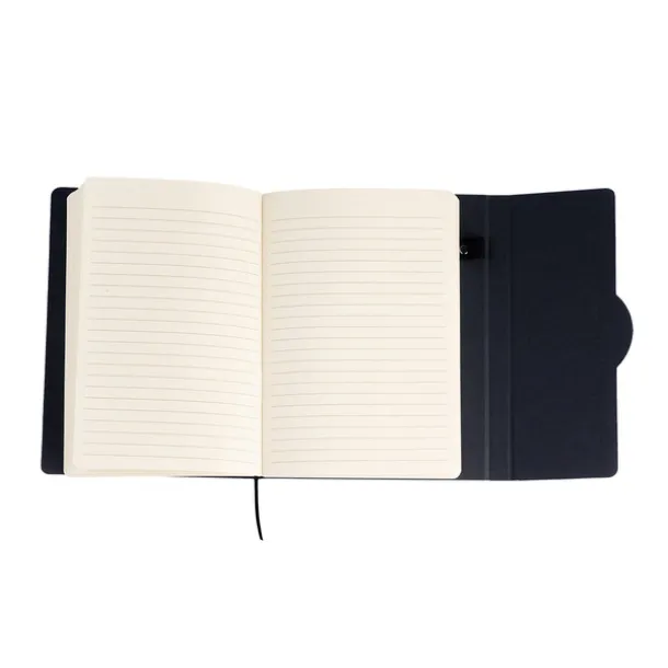 NESTOR notebook A5 made from RPET Dark Blue
