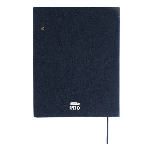 NESTOR notebook A5 made from RPET Dark Blue