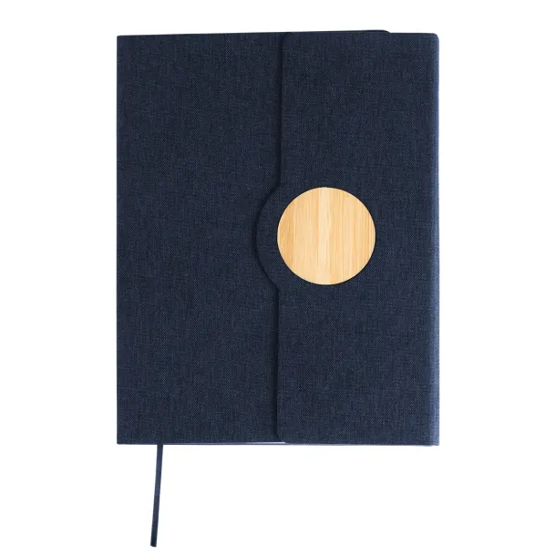NESTOR notebook A5 made from RPET Dark Blue