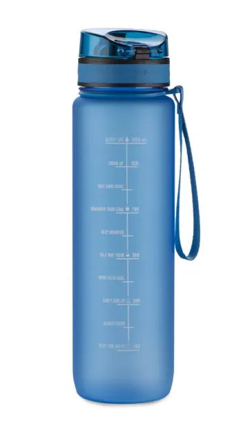 MOTIVA motivacijska boca za vodu, 1000 ml Nebeski plava
